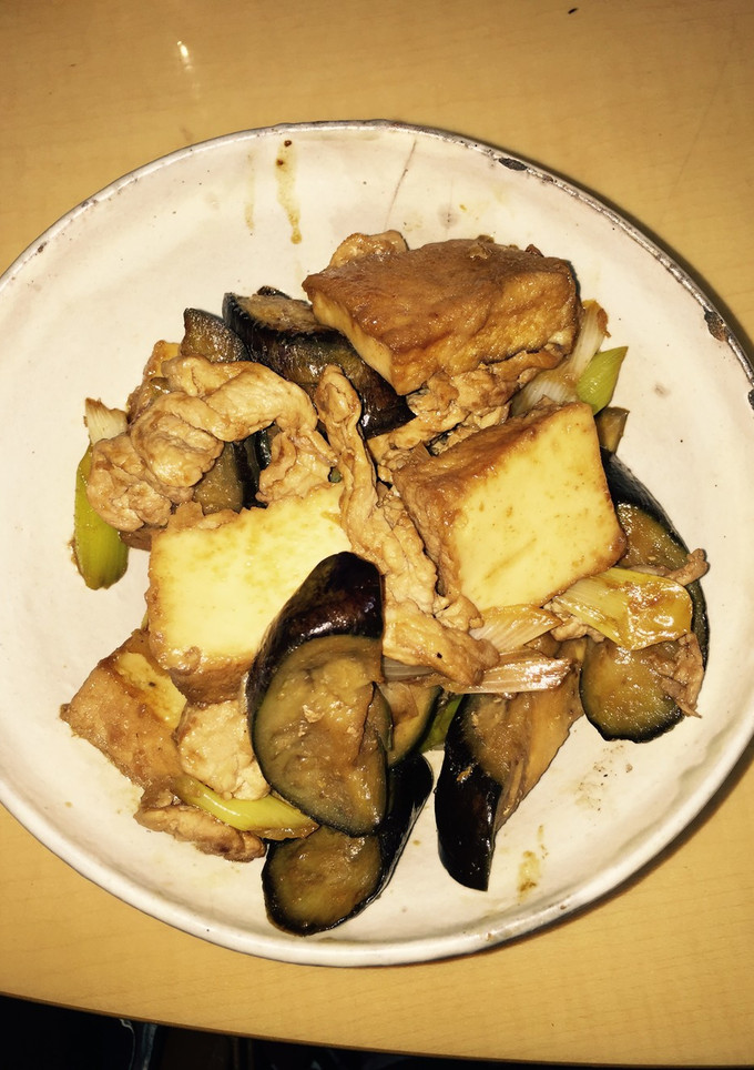 厚揚げと豚肉の甘辛炒め-レシピのメイン写真