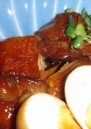 計量簡単！圧力鍋！箸でほぐれる鶏の照り煮-レシピのメイン写真