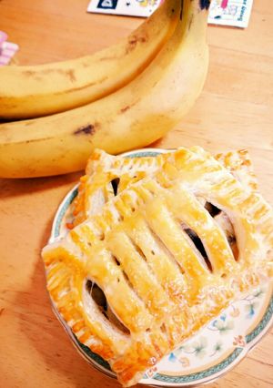 火は不使用！超簡単★チョコバナナパイ-レシピのメイン写真