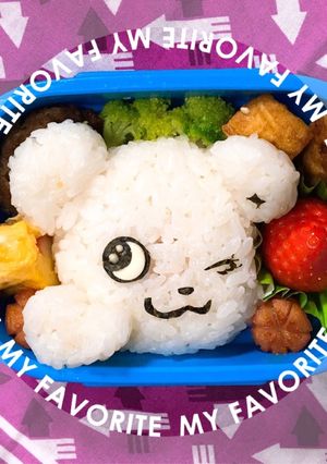 キャラ弁＊おれっくま-レシピのメイン写真