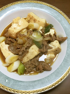 少し甘めの肉豆腐!-レシピのメイン写真