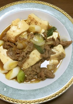 少し甘めの肉豆腐！-レシピのメイン写真