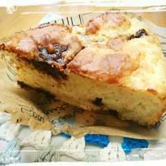 รูปของ 簡単バナナとチョコのヘルシーケーキ♪