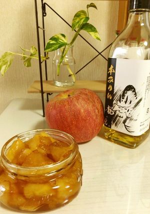 本みりんdeりんごジャム(砂糖不使用)-レシピのメイン写真