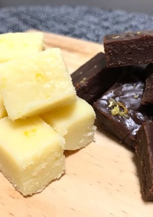 バレンタイン♡フライパンで簡単生チョコ-レシピのメイン写真
