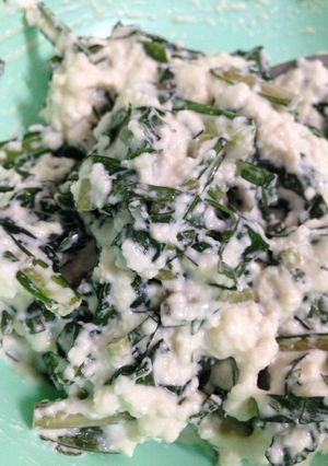 うちなー野菜使用。二ガナのまろやか白和え-レシピのメイン写真