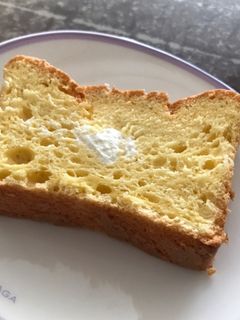 生クリーム入りシフォン-レシピのメイン写真