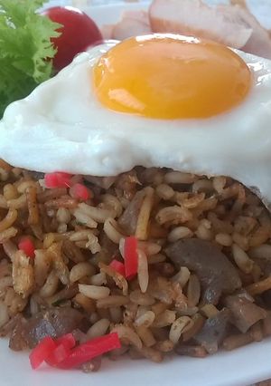 ダイエット飯★茹で麦でそば飯-レシピのメイン写真