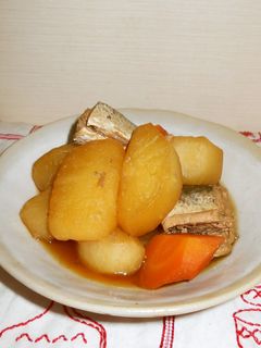 大根と鯖缶の煮物-レシピのメイン写真