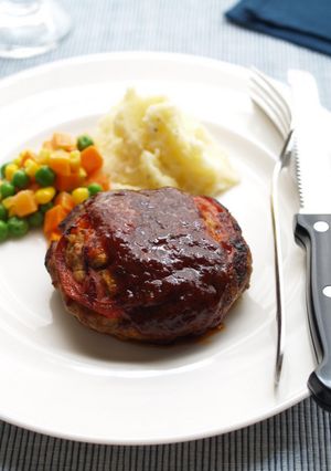 ヨーグルトマト牛バーグ-レシピのメイン写真