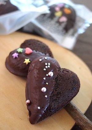 ダブルチョコマドレーヌ-レシピのメイン写真
