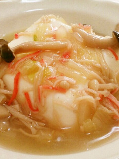 生姜でポカポカ♪あんかけ豆腐✨-レシピのメイン写真