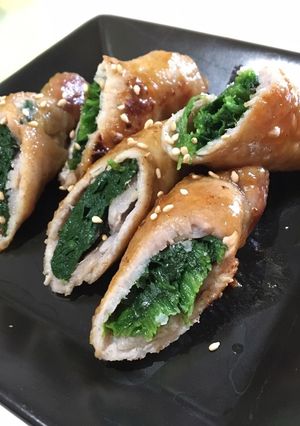 旦那が絶賛！簡単ほうれん草の肉巻き★-レシピのメイン写真