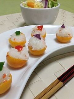 きんかんたまたまひとくちお寿司-レシピのメイン写真