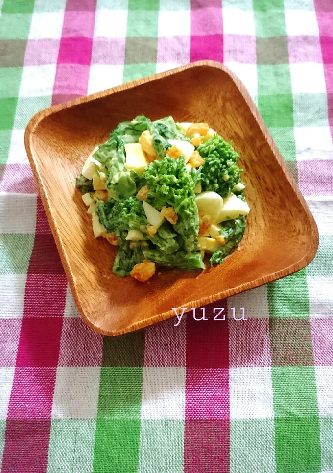 春がきた！簡単＊菜の花と卵のサラダ＊-レシピのメイン写真
