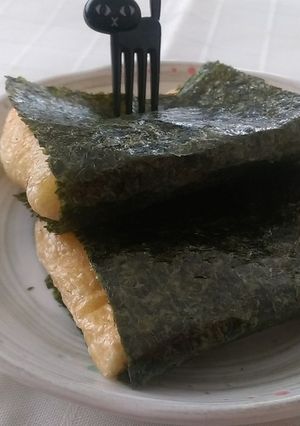 ダイエットおつまみ★海苔チーズ油揚げ-レシピのメイン写真