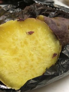 オーブントースターで17分簡単 焼きいも-レシピのメイン写真