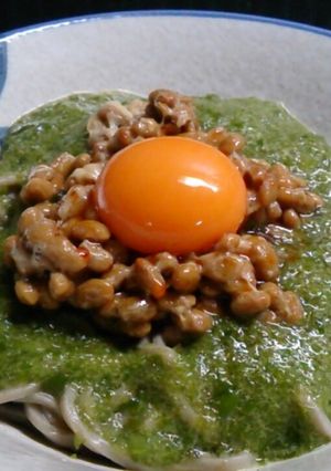 粘り勝ちそば！-レシピのメイン写真