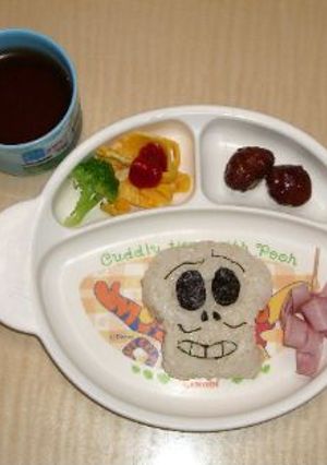 キャラごはん（ホラーマン）-レシピのメイン写真