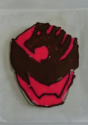 キュウレンジャー⭐バレンタインチョコ-レシピのメイン写真