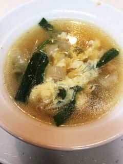 ニラ卵スープ-レシピのメイン写真