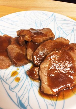 身近な物でお肉に合う赤ワインソース-レシピのメイン写真