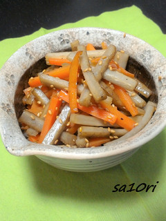 基本の常備菜!きんぴらごぼう-レシピのメイン写真