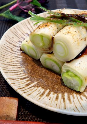 ごま油がきいた長ネギファインスパイス焼き-レシピのメイン写真