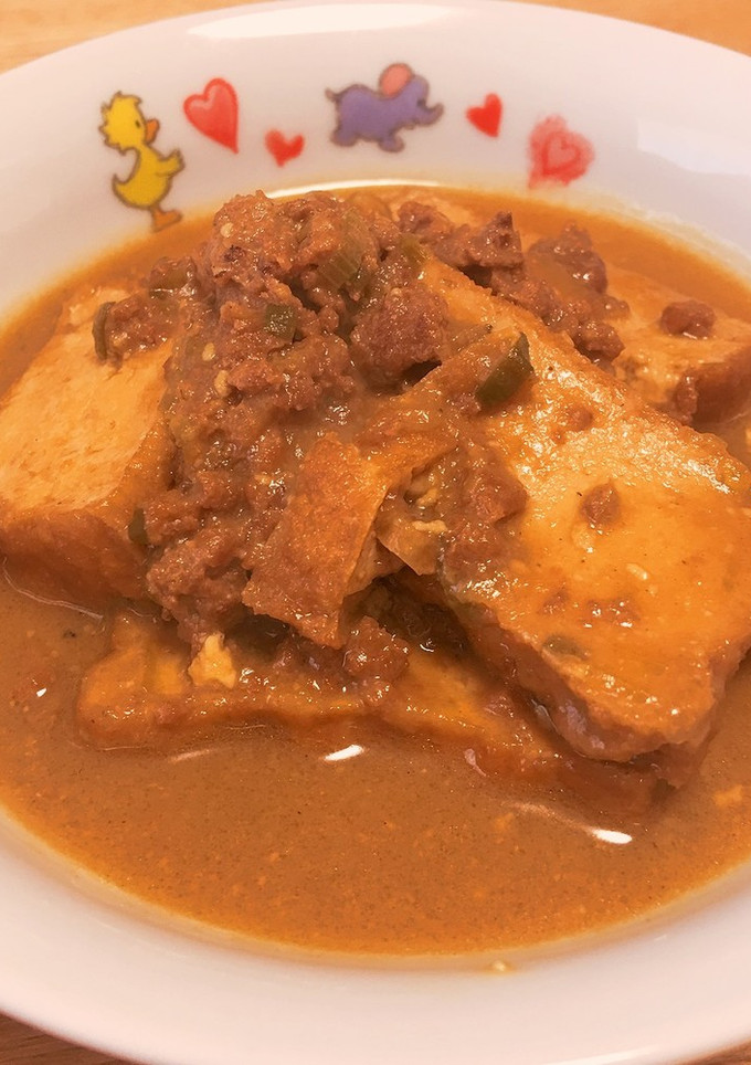 厚揚げとひき肉煮-レシピのメイン写真