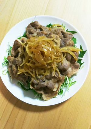 調味料二つ！基本のしょうが焼き-レシピのメイン写真