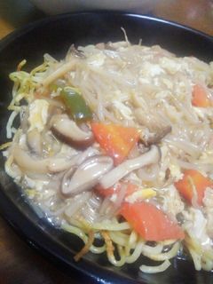 節約!簡単!カタあんかけ焼きそば-レシピのメイン写真