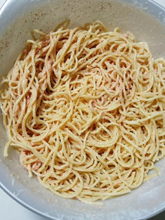 タラマヨパスタ-レシピのメイン写真