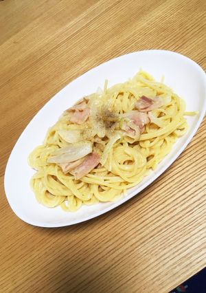 貧乏カルボナーラ-レシピのメイン写真