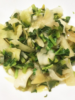 レンジで大根葉と皮のらっきょう酢和え☆-レシピのメイン写真