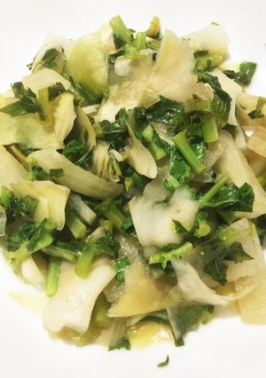 レンジで大根葉と皮のらっきょう酢和え☆-レシピのメイン写真