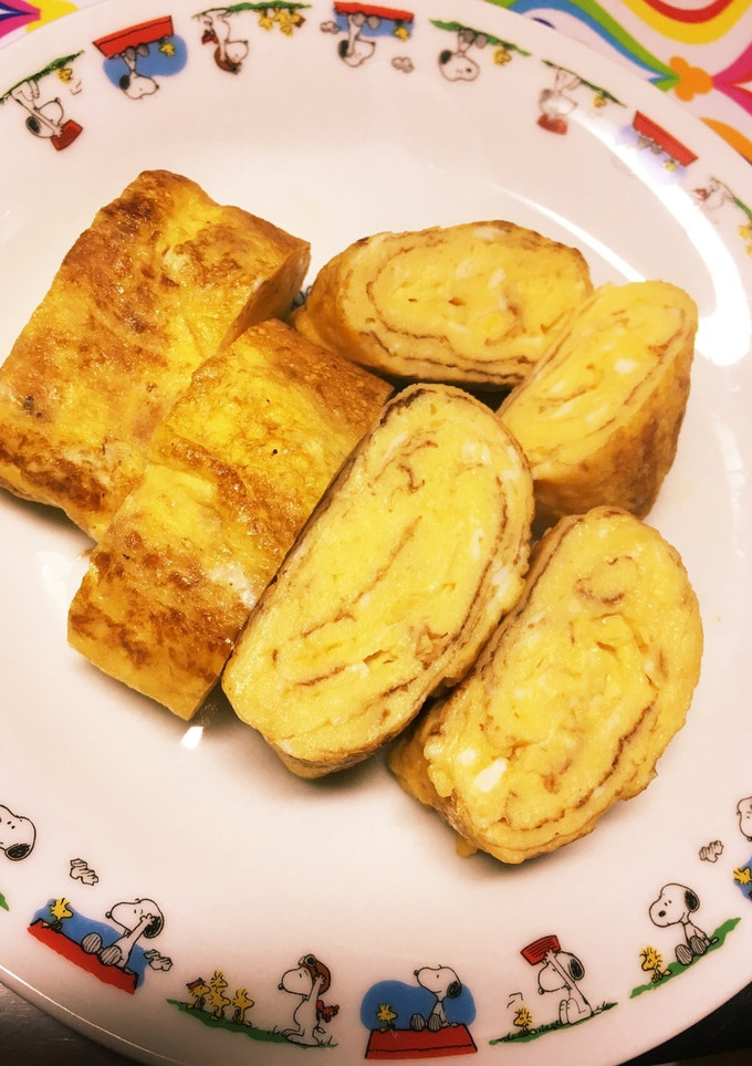 簡単♡お菓子のような厚焼き玉子-レシピのメイン写真
