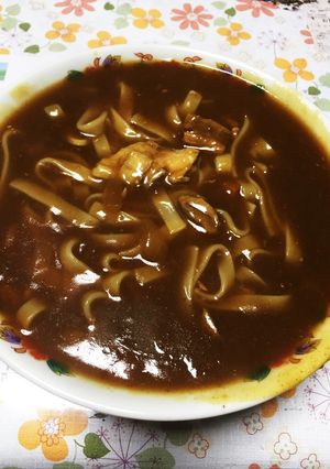 カレーきしめん-レシピのメイン写真