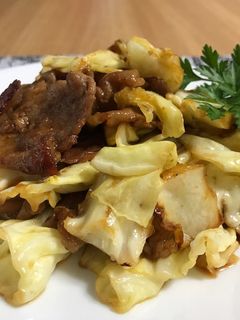 豚肉とキャベツの柚子胡椒甘辛炒め-レシピのメイン写真