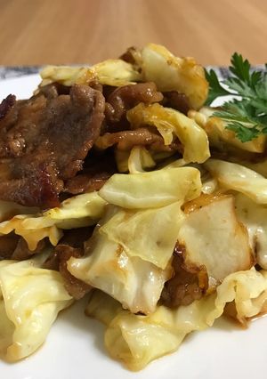 豚肉とキャベツの柚子胡椒甘辛炒め-レシピのメイン写真