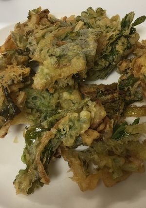 大根葉と玉ねぎのかき揚げ-レシピのメイン写真
