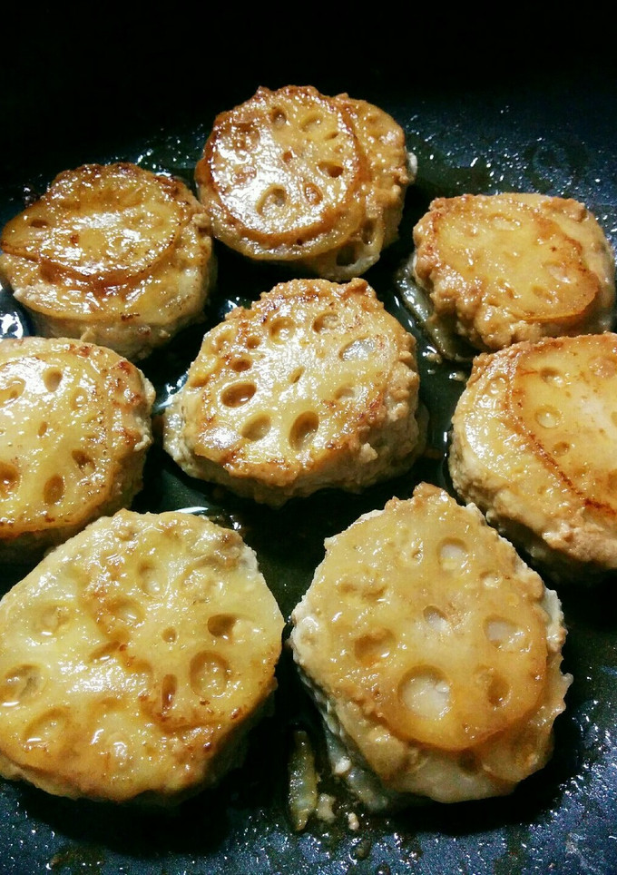 30分で完成！れんこんのはさみ焼き-レシピのメイン写真