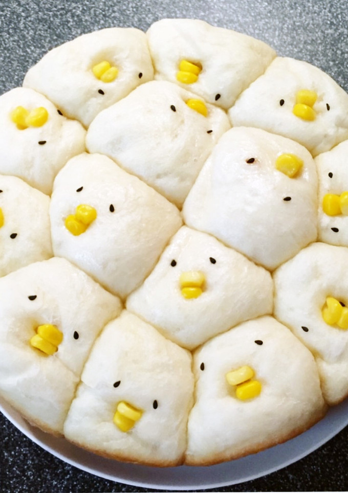 炊飯器で簡単(•8•)ひよこちぎりパン-レシピのメイン写真