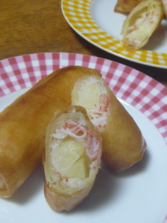 じゃがいもとチーズの春巻き☆-レシピのメイン写真
