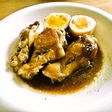 こんがり手羽元とゆで卵の甘辛煮