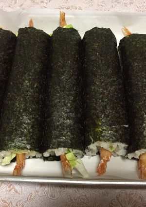 エビ天巻き寿司-レシピのメイン写真
