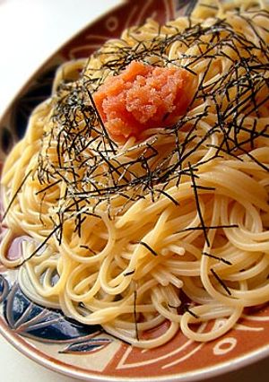 某洋麺屋さんのたらこスパゲティ-レシピのメイン写真