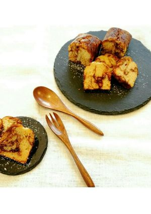 バレンタイン塩キャラメル パウンドケーキ-レシピのメイン写真