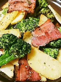 じゃがいもとブロッコリーのマヨネーズ炒め-レシピのメイン写真