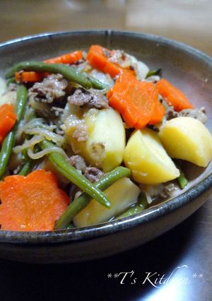 フライパンで♪おいしい肉じゃが-レシピのメイン写真