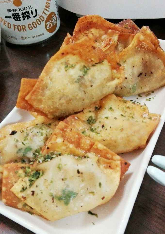 かりサクとろん♥長芋となっとうの包み揚げ-レシピのメイン写真
